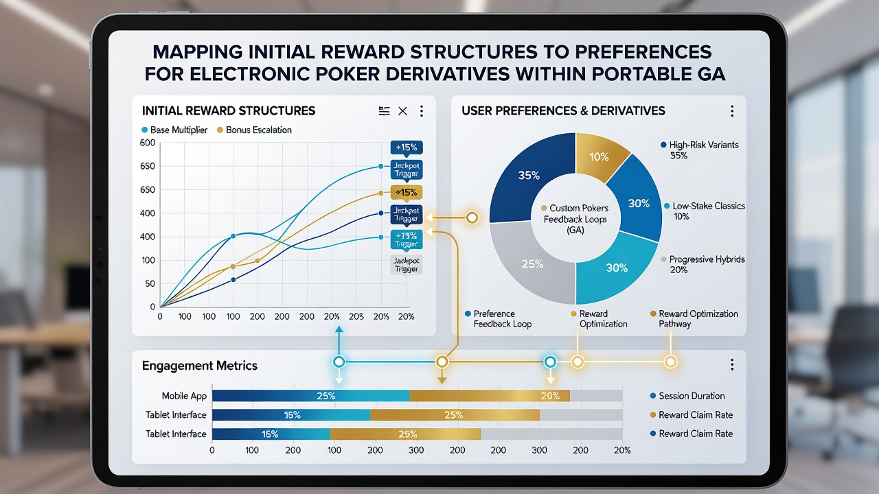 Analytics dashboard displaying player preference trends across poker variants in mobile ecosystems