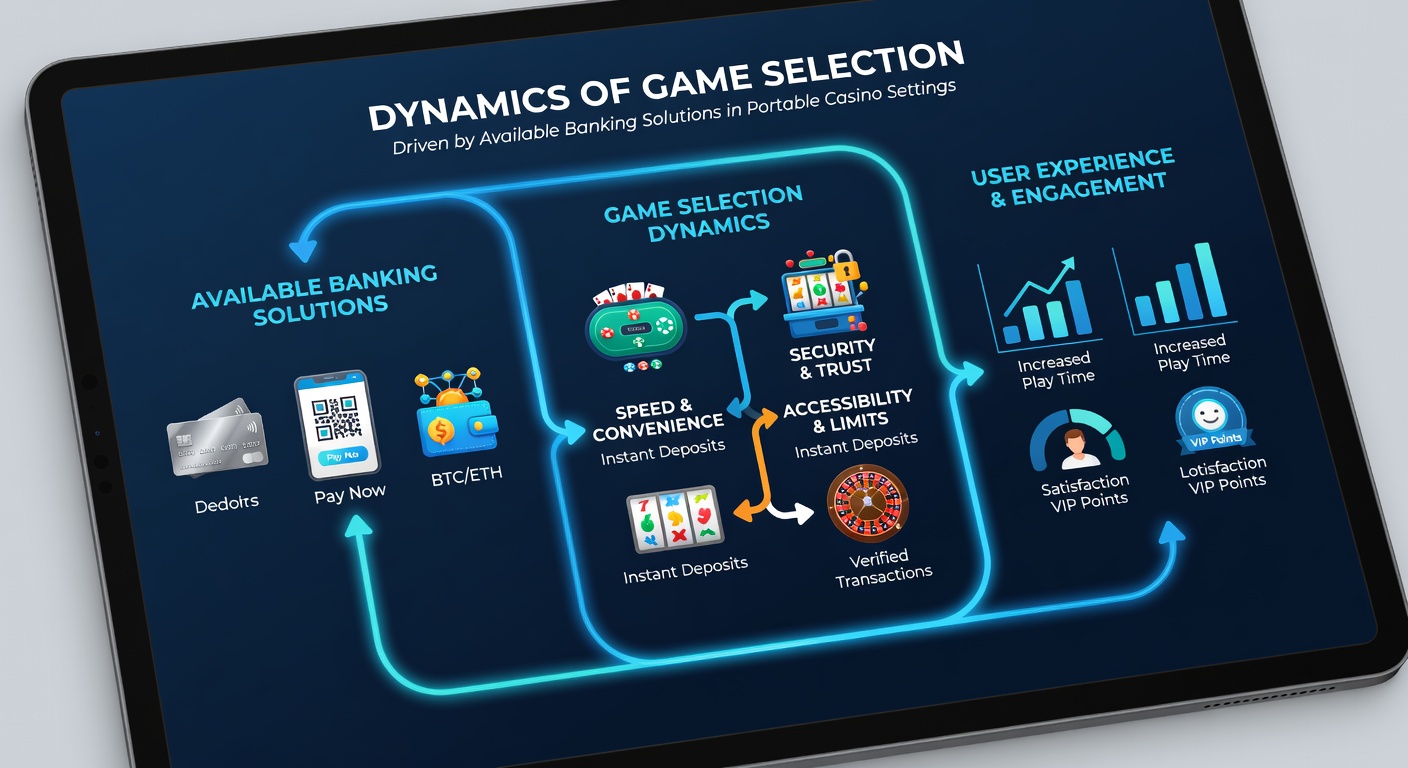 Infographic illustrating how different payment methods correlate with mobile game preferences in casino apps