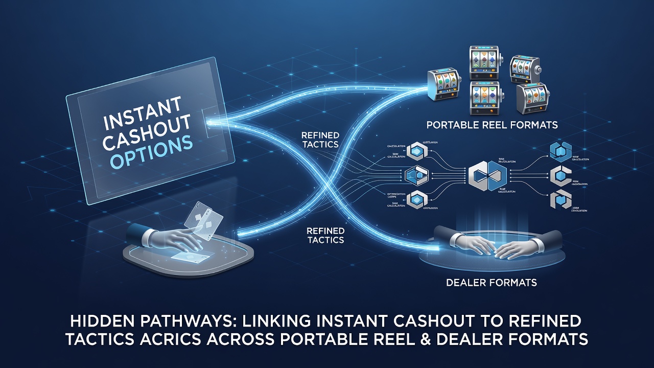 Mobile casino interface showing instant cashout button alongside slot reels and live dealer table options